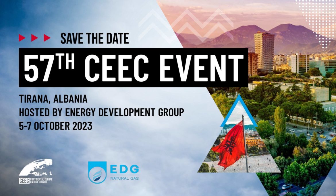 57th CEEC Event in Tirana, Albania – Save the date
