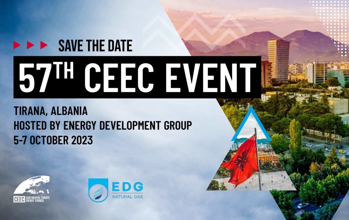 57th CEEC Event in Tirana, Albania – Save the date