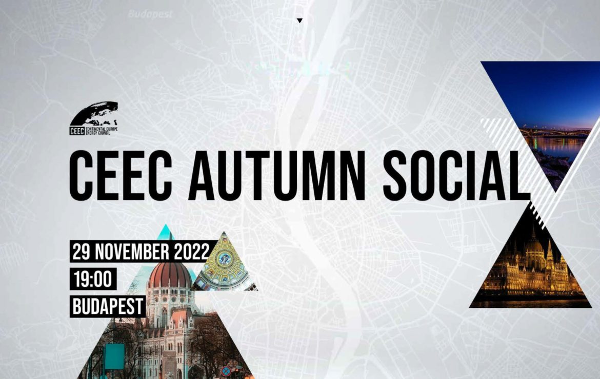 Invitation to CEEC Autumn Social Event Budapest – Tuesday, 29 November 2022