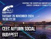 CEEC Autumn Social | Budapest ​| 26 November 2024