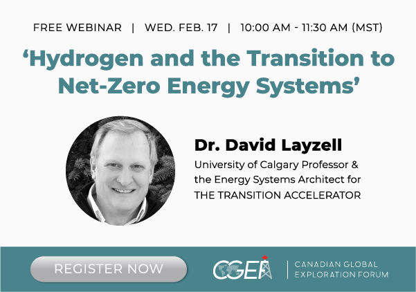 CGEF Presents: Recording of the ‘Hydrogen and the Transition to Net Zero Energy Systems’ Webinar